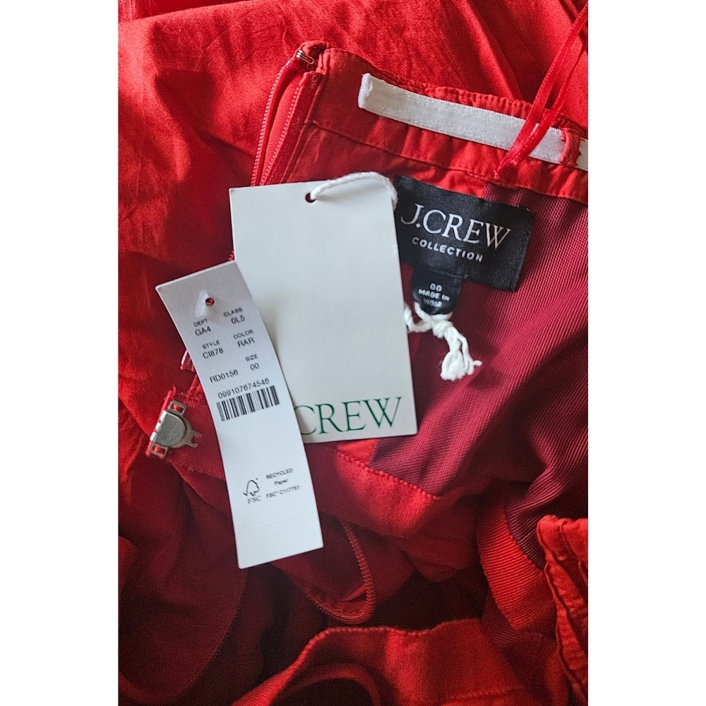 J.Crew Collection Strapless Notched Maxi Dress - Picture 6 of 9